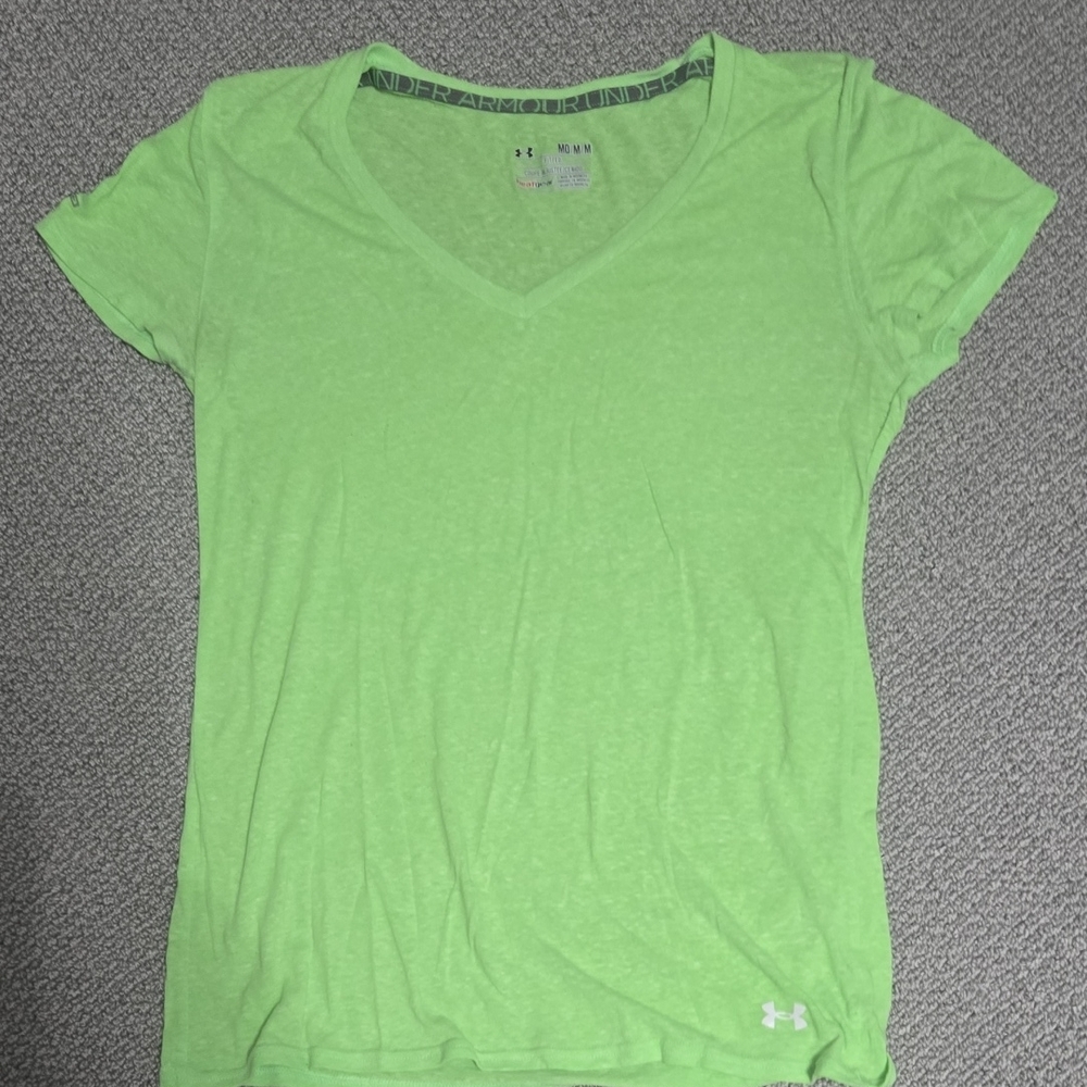 Under Armour Women's Lime Short Sleeve Tee